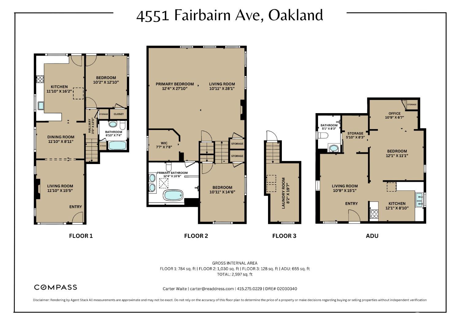 Detail Gallery Image 53 of 53 For 4551 Fairbairn Ave, Oakland,  CA 94619 - 4 Beds | 3 Baths