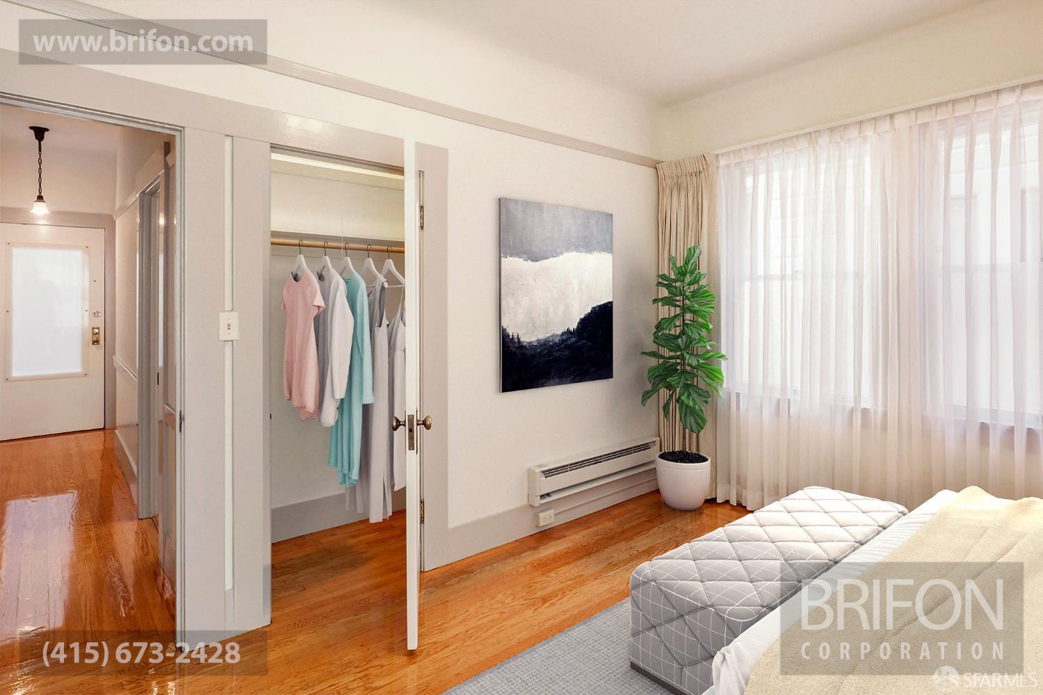 Detail Gallery Image 3 of 18 For 1417 Jackson St, San Francisco,  CA 94109 - 1 Beds | 1 Baths