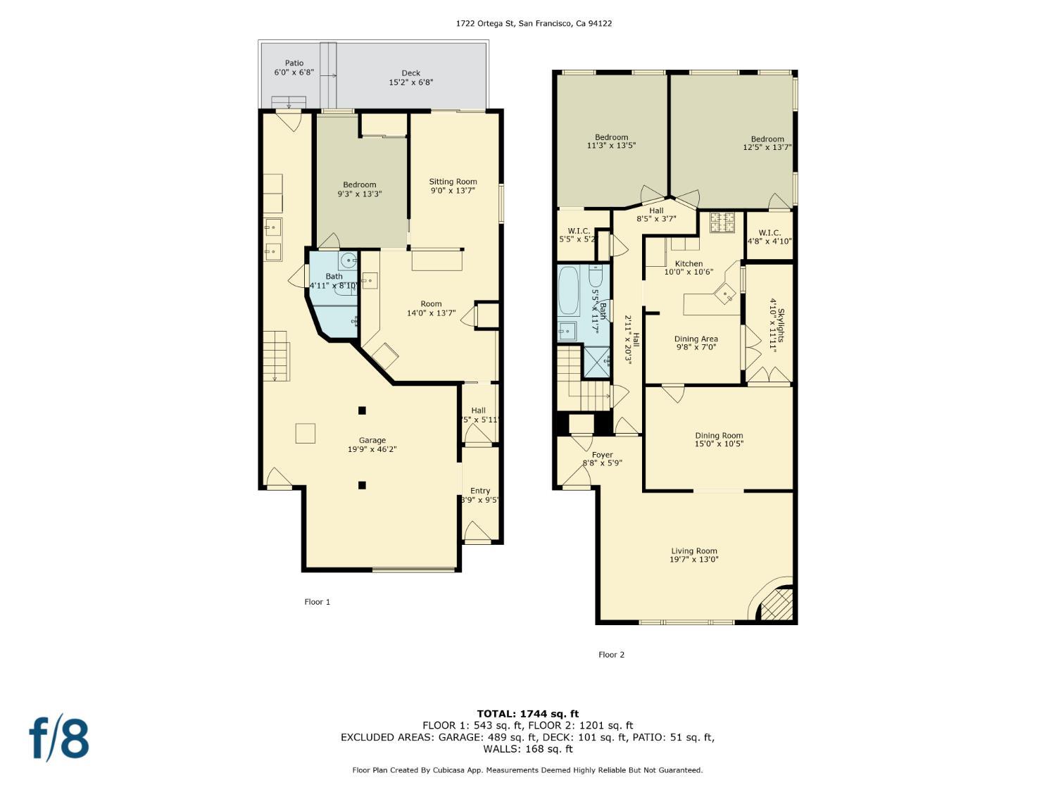 Detail Gallery Image 59 of 68 For 1722 Ortega St, San Francisco,  CA 94122 - 3 Beds | 2 Baths