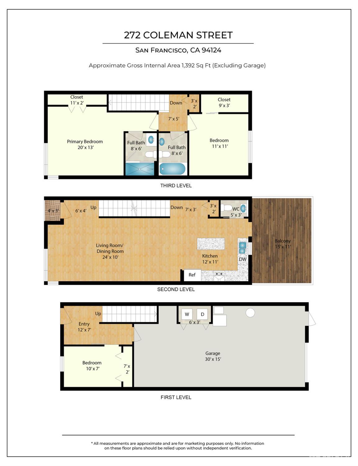 Detail Gallery Image 72 of 72 For 272 Coleman St, San Francisco,  CA 94124 - 3 Beds | 2/1 Baths