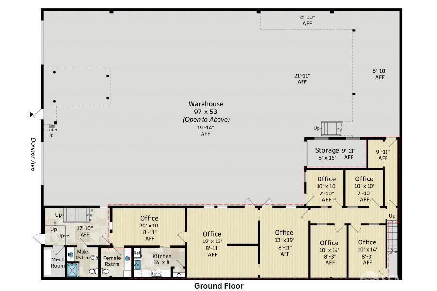 Detail Gallery Image 10 of 11 For 1385 Donner Ave, San Francisco,  CA 94124 - – Beds | – Baths