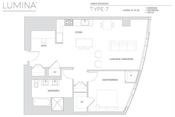 Detail Gallery Image 23 of 46 For 201 Folsom St 32d,  San Francisco,  CA 94105 - 1 Beds | 1 Baths
