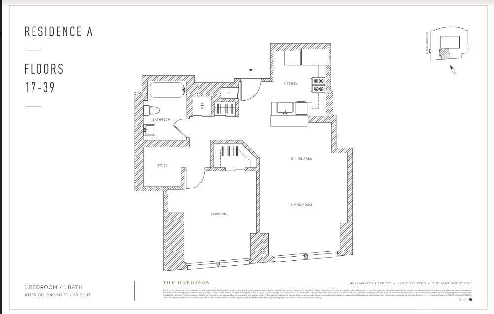 Detail Gallery Image 4 of 22 For 401 Harrison St 20a,  San Francisco,  CA 94105 - 1 Beds | 1 Baths