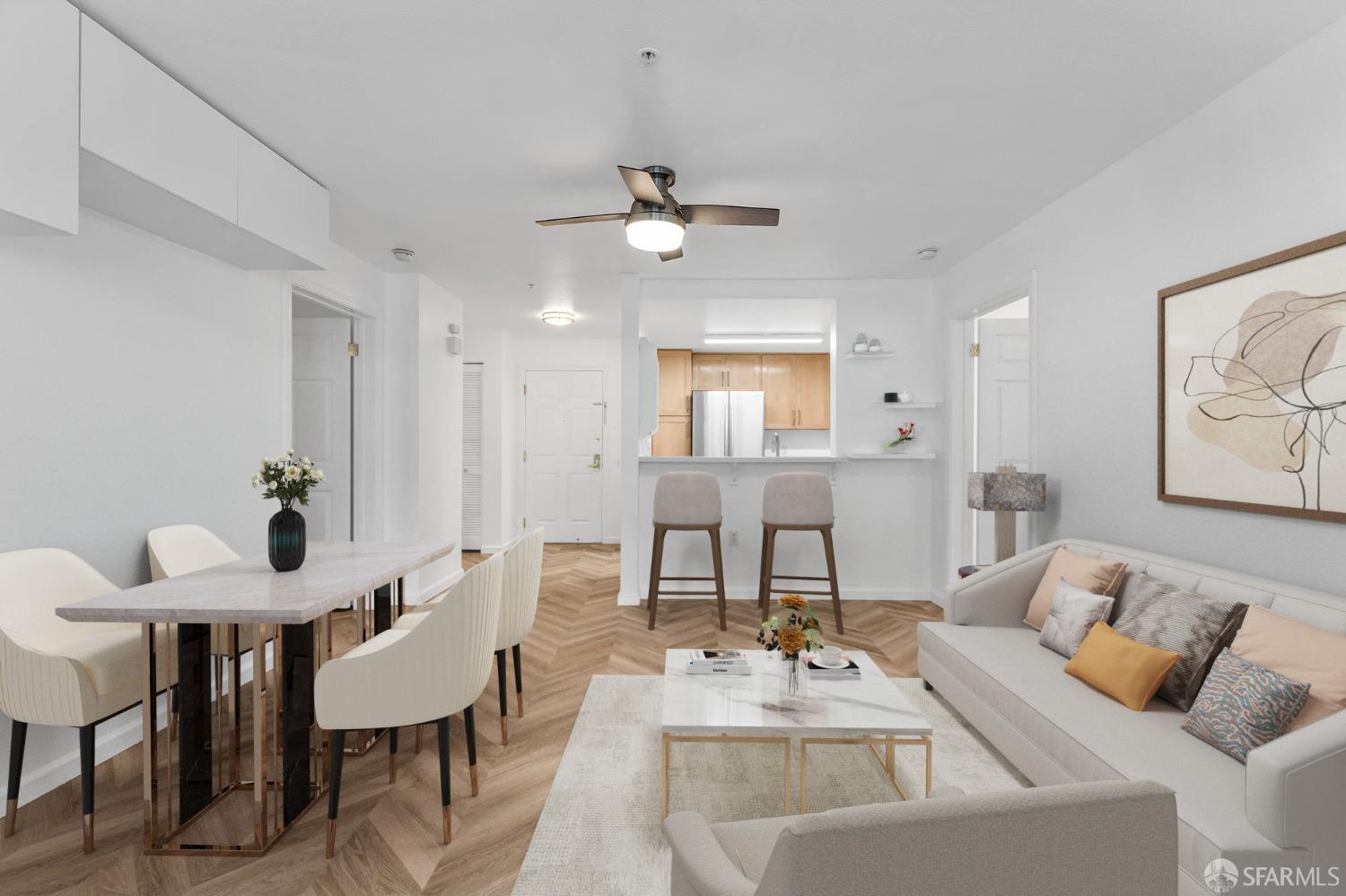 Detail Gallery Image 1 of 44 For 555 10th St #102,  Oakland,  CA 94607 - 2 Beds | 2 Baths