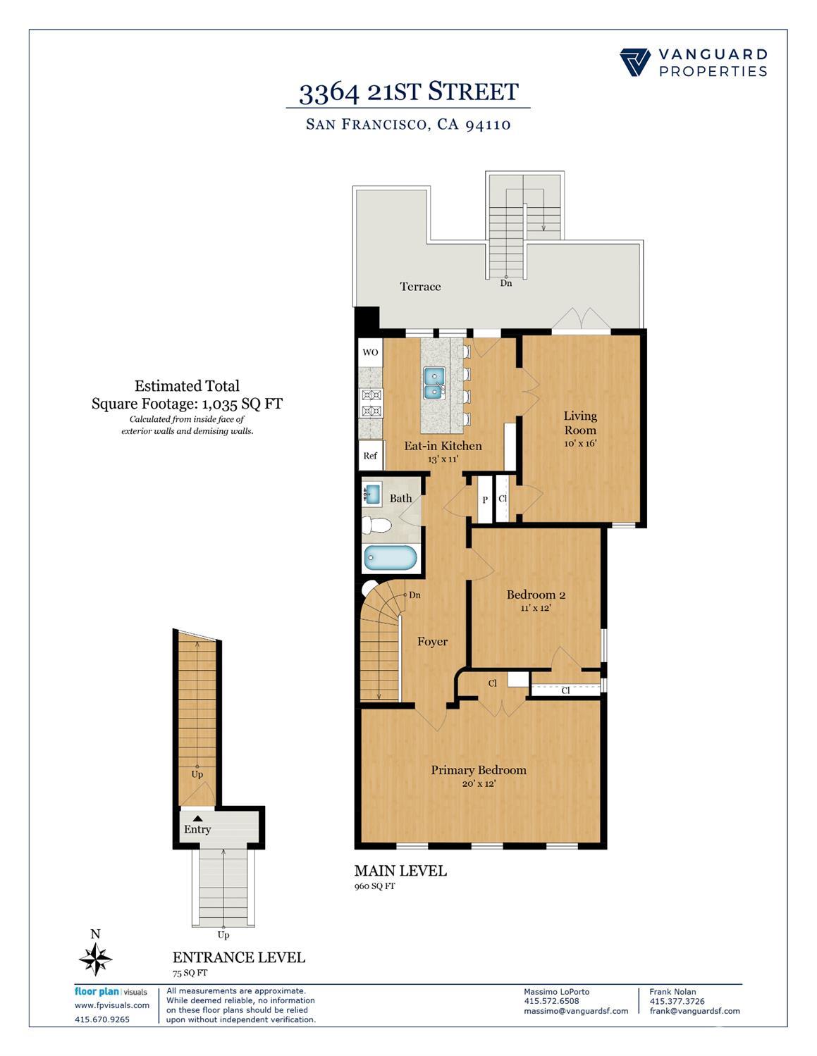 Detail Gallery Image 22 of 27 For 3364 21st St, San Francisco,  CA 94110 - – Beds | – Baths