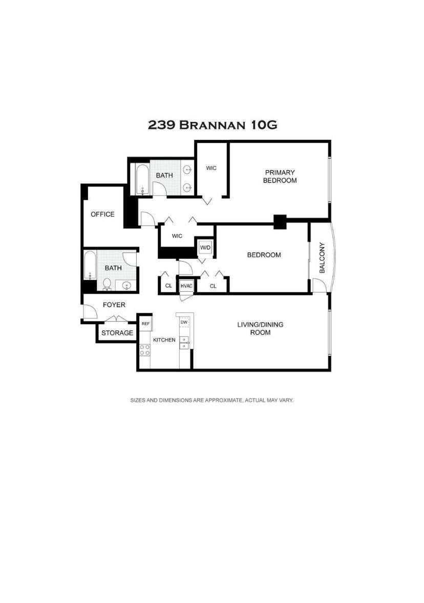 Detail Gallery Image 35 of 49 For 239 Brannan St 10g,  San Francisco,  CA 94107 - 2 Beds | 2 Baths