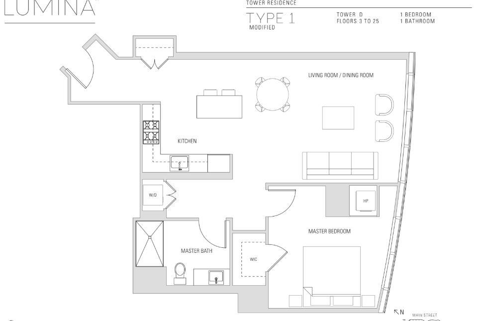 Detail Gallery Image 20 of 43 For 201 Folsom St 18h,  San Francisco,  CA 94105 - 1 Beds | 1 Baths