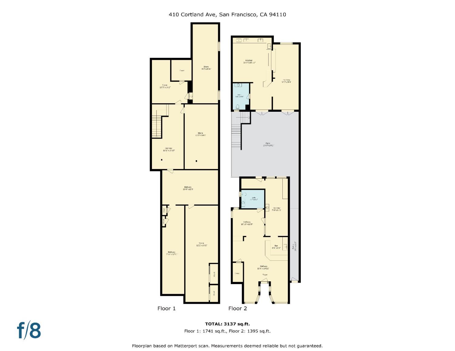 Detail Gallery Image 50 of 50 For 408 Cortland Ave, San Francisco,  CA 94110 - – Beds | – Baths