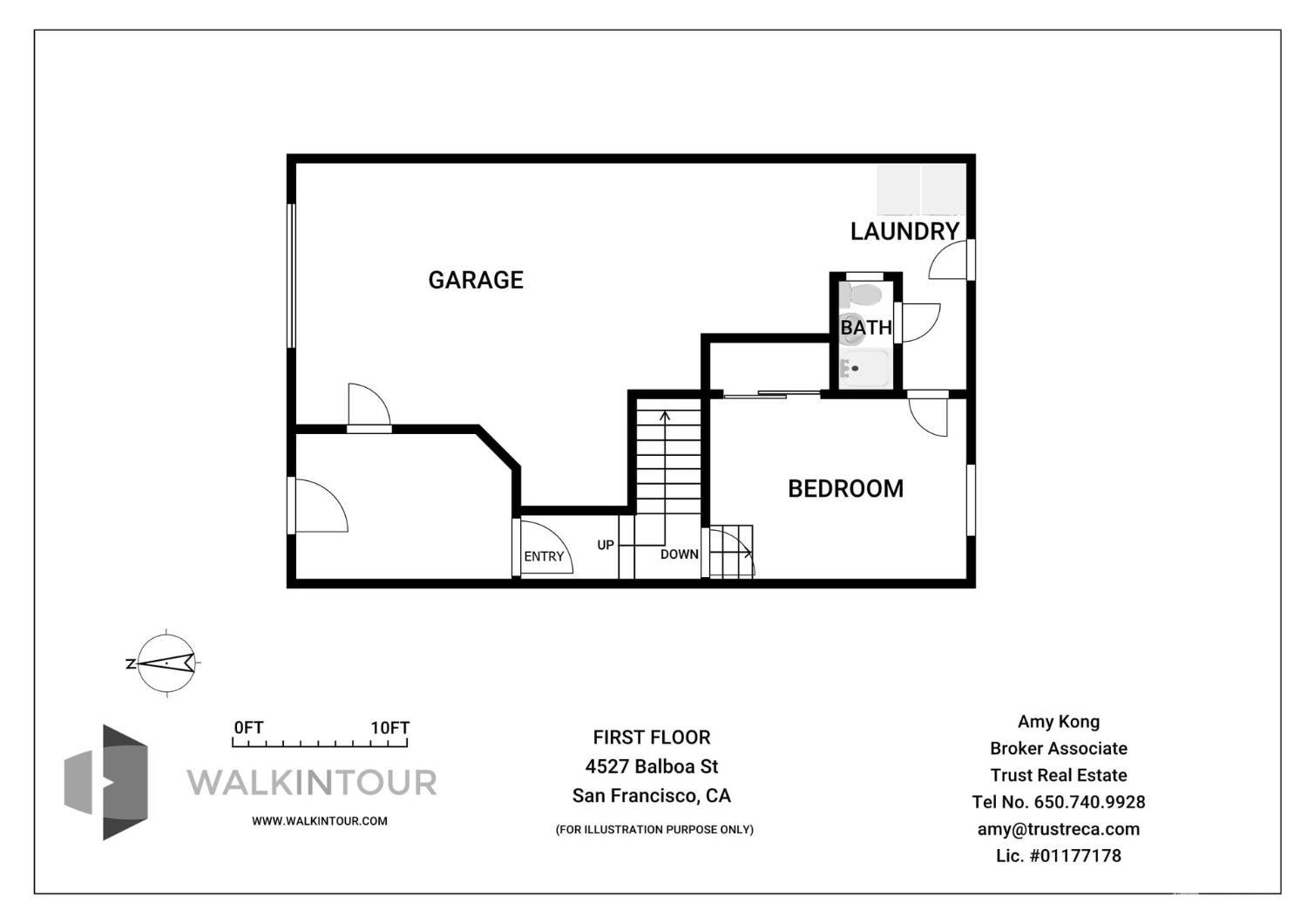 Detail Gallery Image 42 of 42 For 4527 Balboa St, San Francisco,  CA 94121 - 2 Beds | 2 Baths