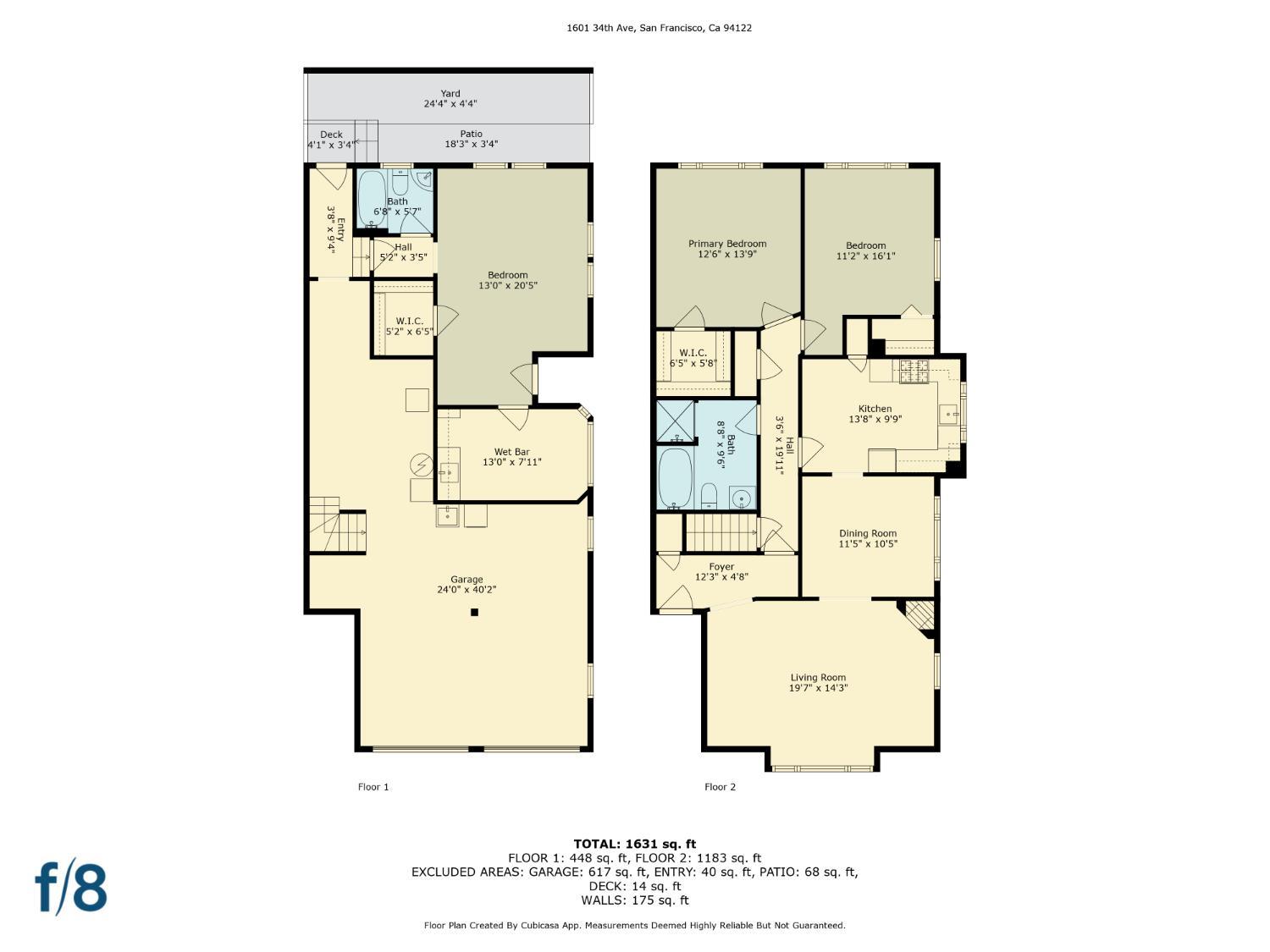 Detail Gallery Image 2 of 42 For 1601 34th Ave, San Francisco,  CA 94122 - 3 Beds | 2 Baths
