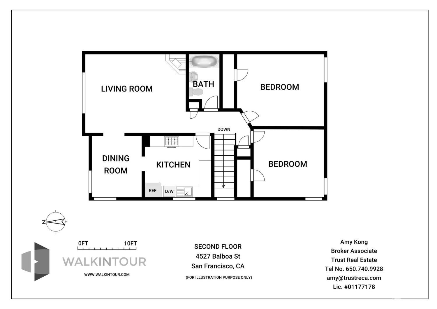 Detail Gallery Image 41 of 42 For 4527 Balboa St, San Francisco,  CA 94121 - 2 Beds | 2 Baths