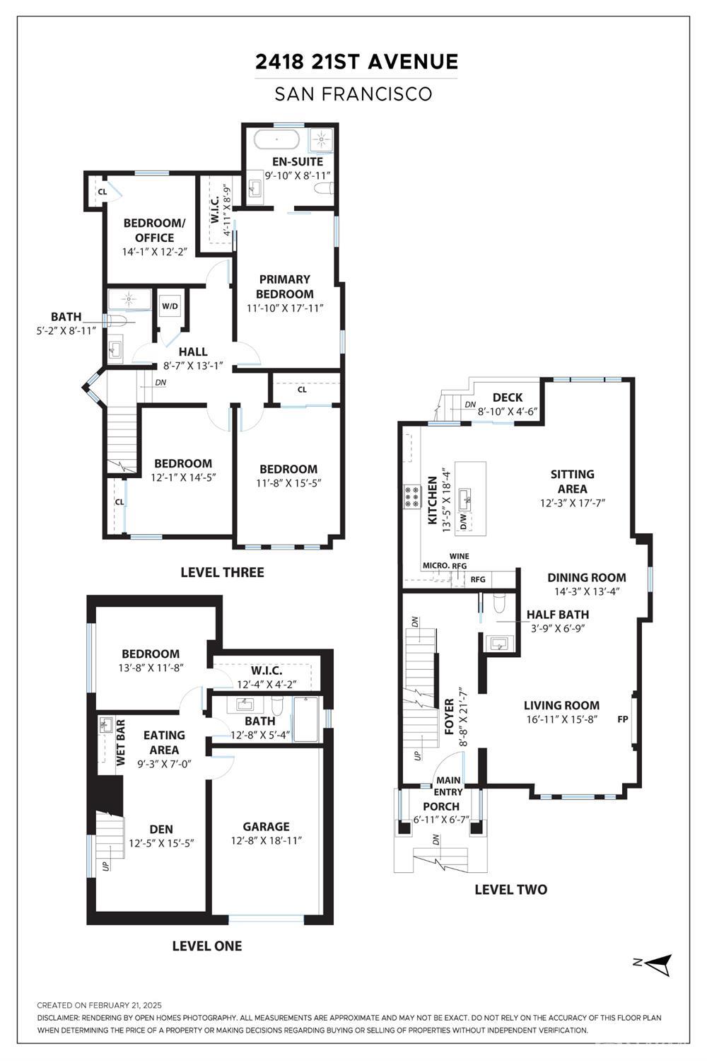 Detail Gallery Image 96 of 96 For 2418 21st Ave, San Francisco,  CA 94116 - 5 Beds | 3/1 Baths