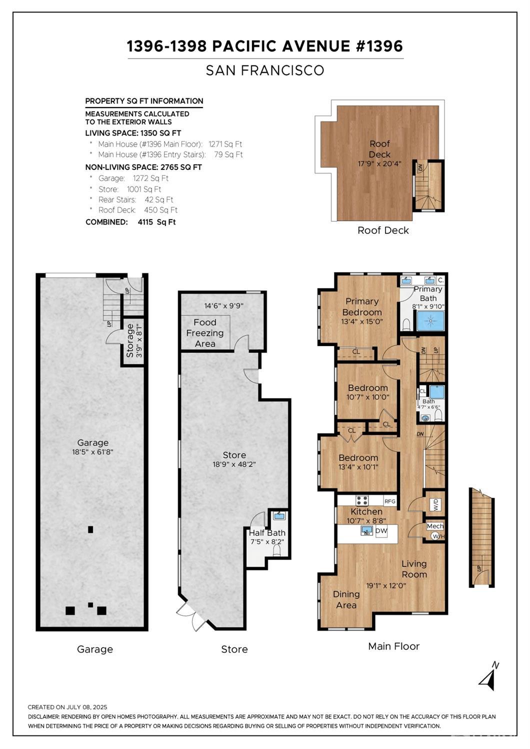 Detail Gallery Image 51 of 51 For 1396 Pacific Ave, San Francisco,  CA 94123 - 3 Beds | 2 Baths
