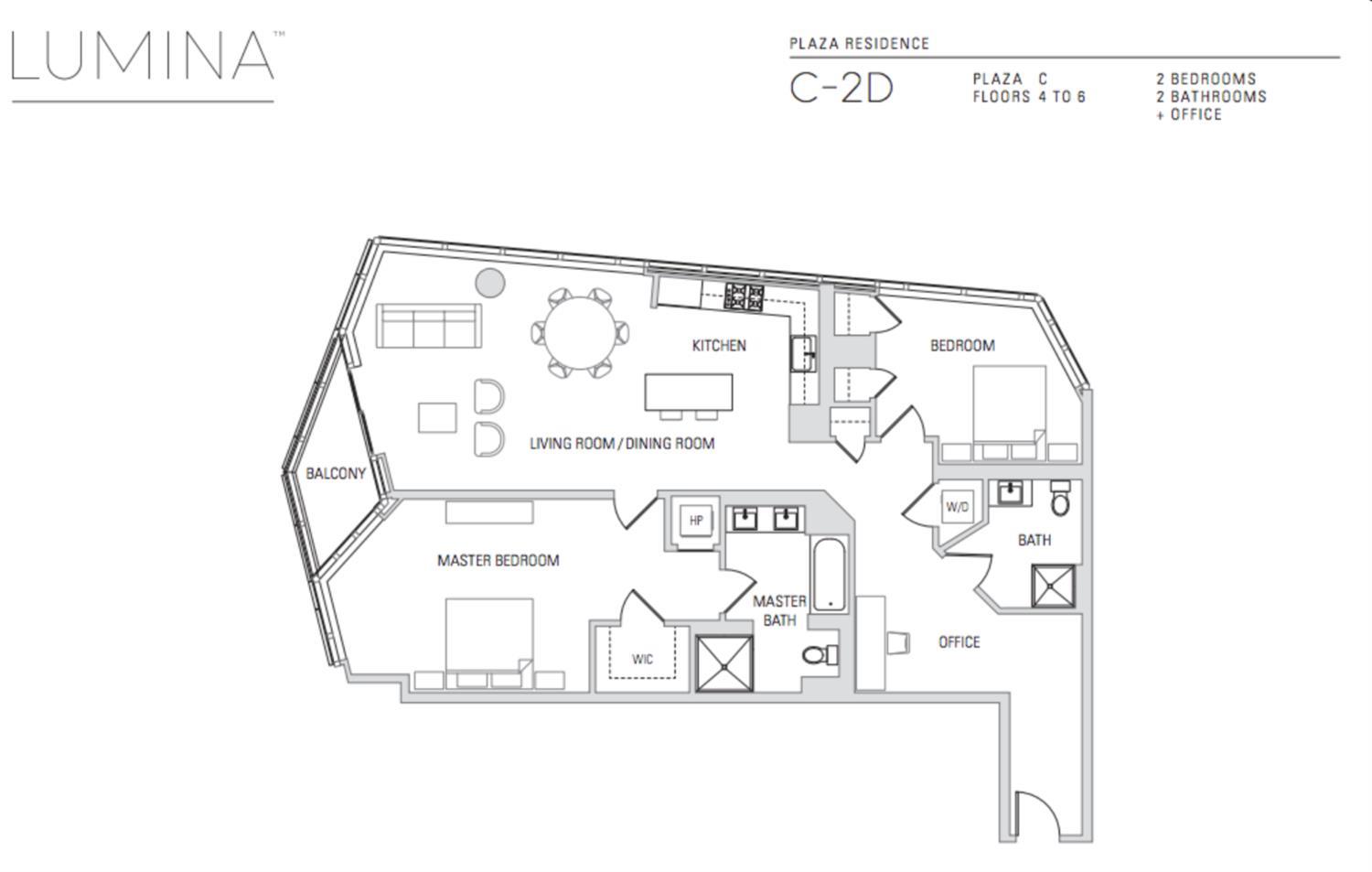 Detail Gallery Image 16 of 39 For 333 Beale St 6k,  San Francisco,  CA 94105 - 2 Beds | 2 Baths