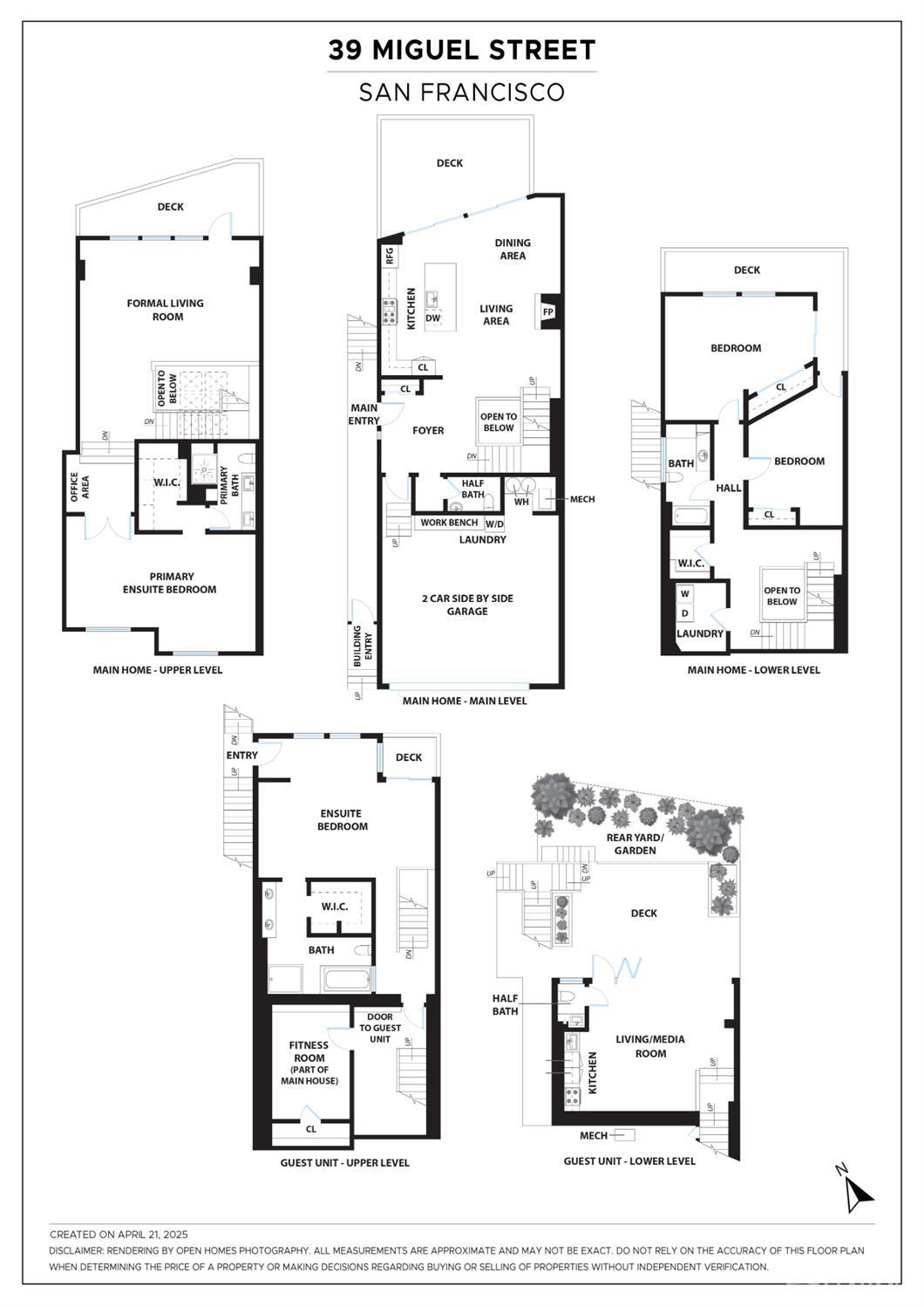 Detail Gallery Image 62 of 62 For 39 Miguel St, San Francisco,  CA 94131 - 4 Beds | 3/2 Baths