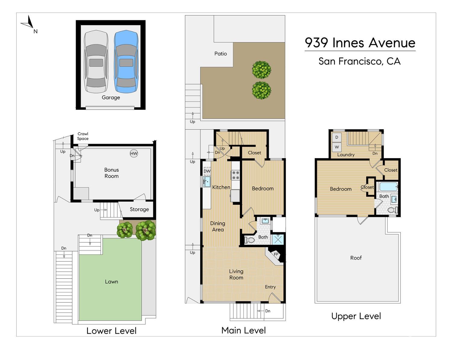 Detail Gallery Image 40 of 98 For 939 Innes Ave, San Francisco,  CA 94124 - 2 Beds | 2 Baths