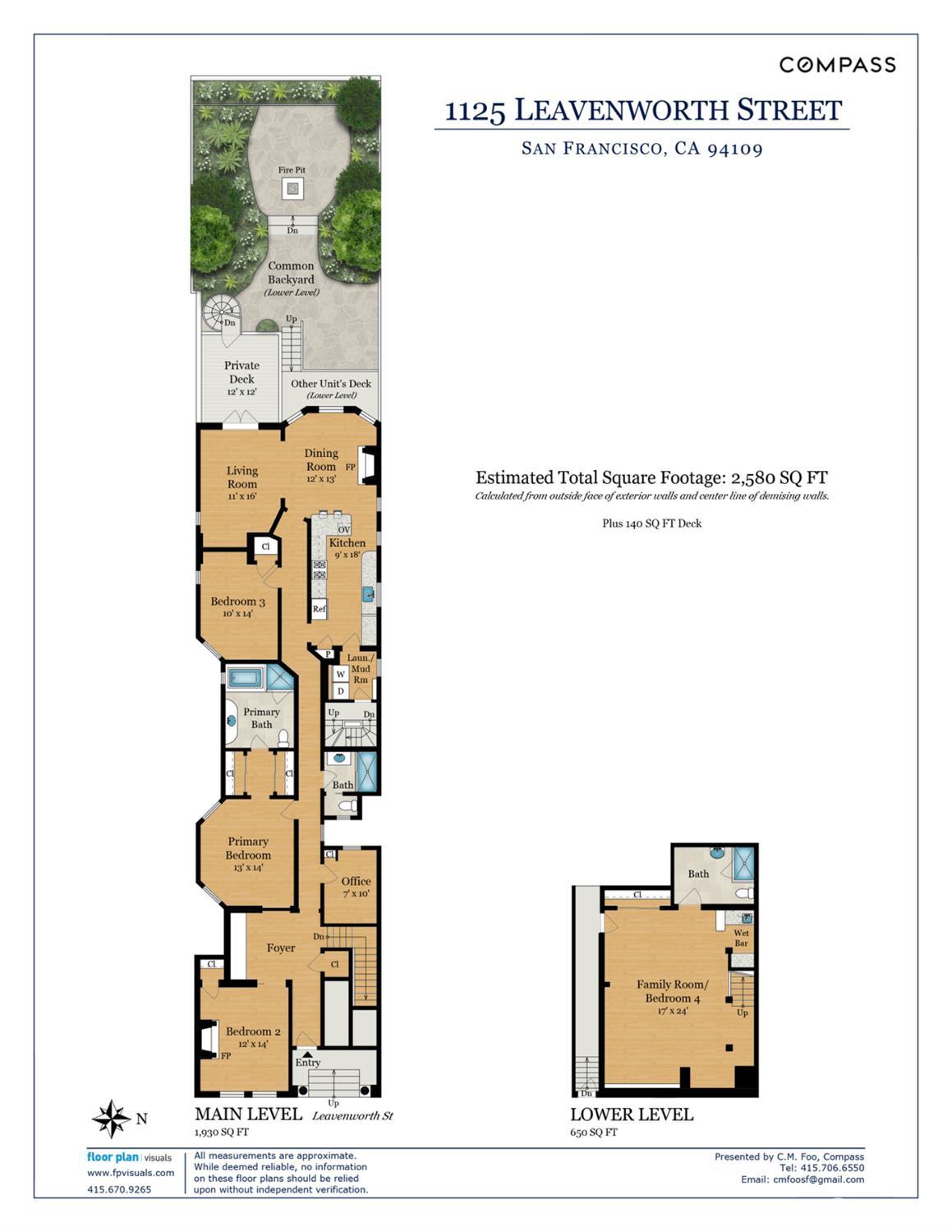 Detail Gallery Image 67 of 67 For 1125 Leavenworth St, San Francisco,  CA 94109 - 4 Beds | 3 Baths