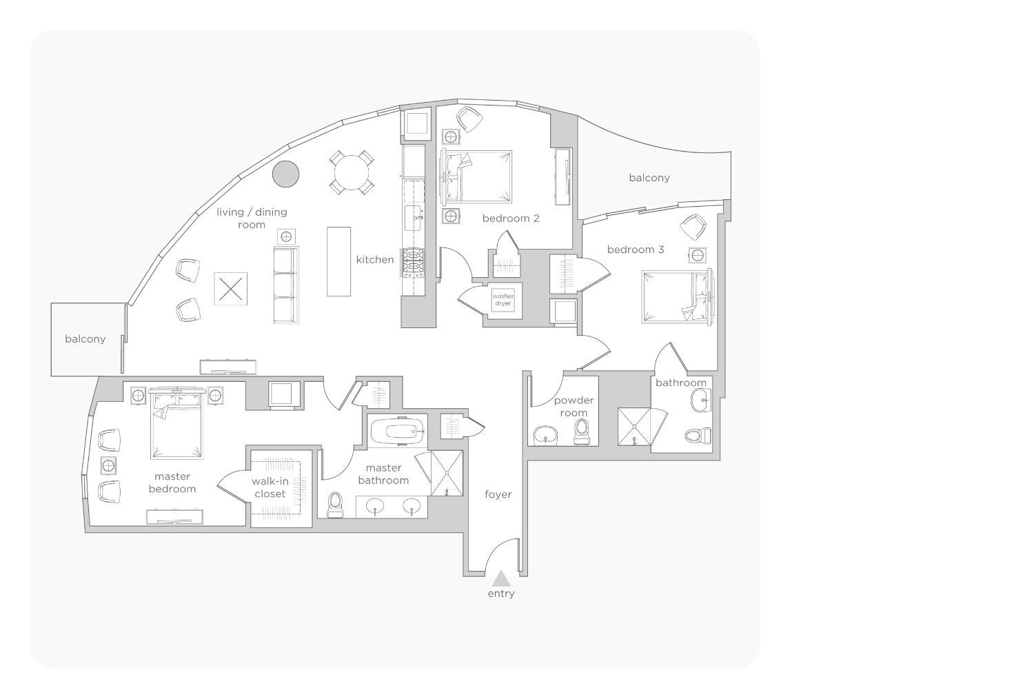 Detail Gallery Image 22 of 22 For 301 Main St 34b,  San Francisco,  CA 94105 - 3 Beds | 2/1 Baths