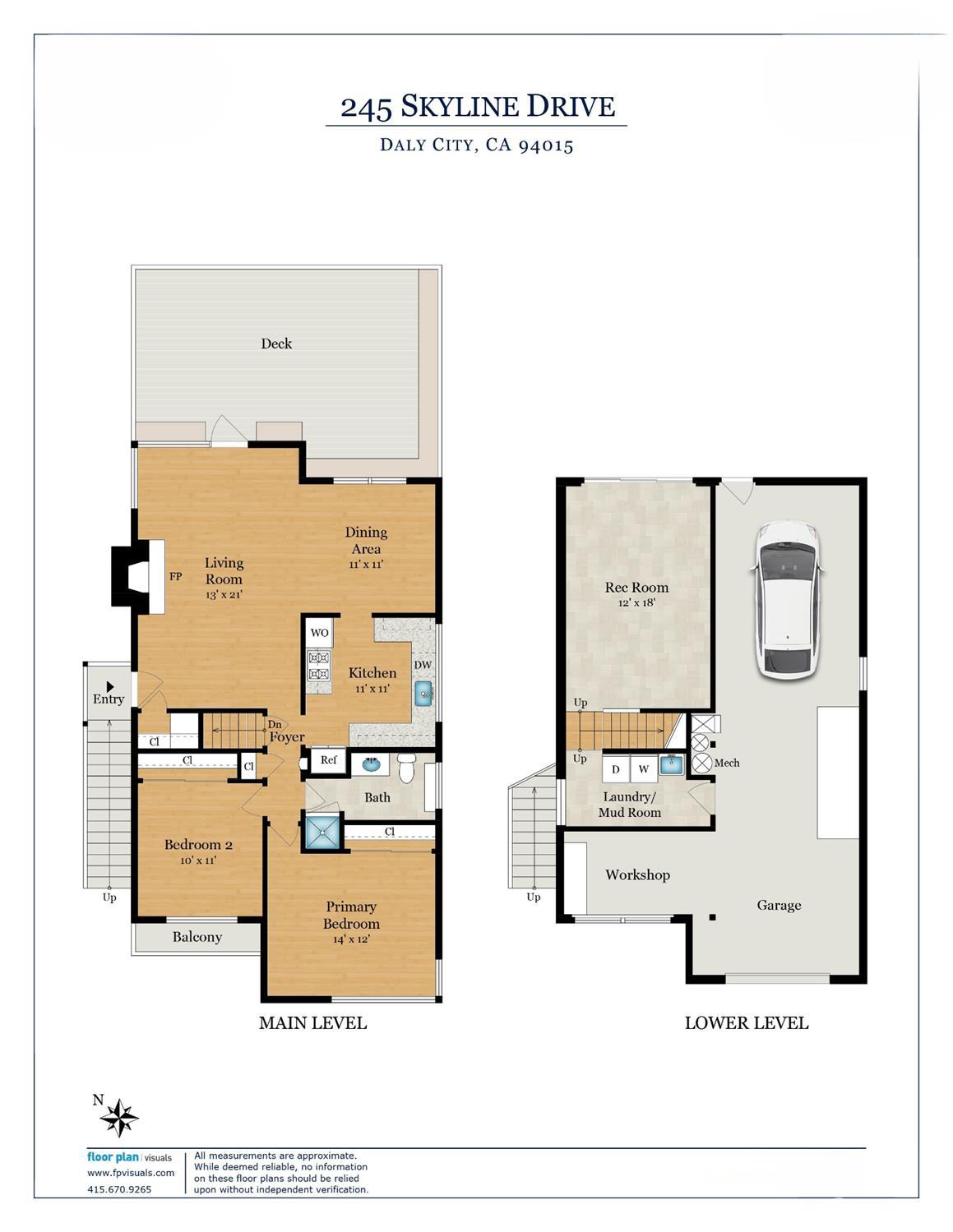 Detail Gallery Image 54 of 54 For 245 Skyline Dr, Daly City,  CA 94015 - 2 Beds | 1 Baths