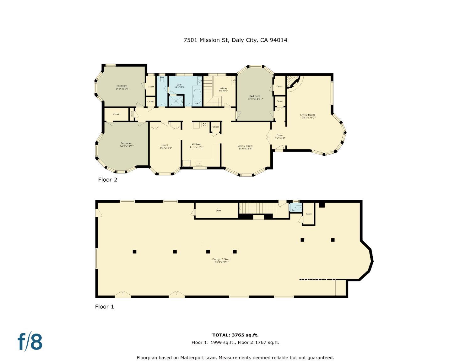 Detail Gallery Image 2 of 62 For 7501 Mission St, Daly City,  CA 94014 - 3 Beds | 1 Baths