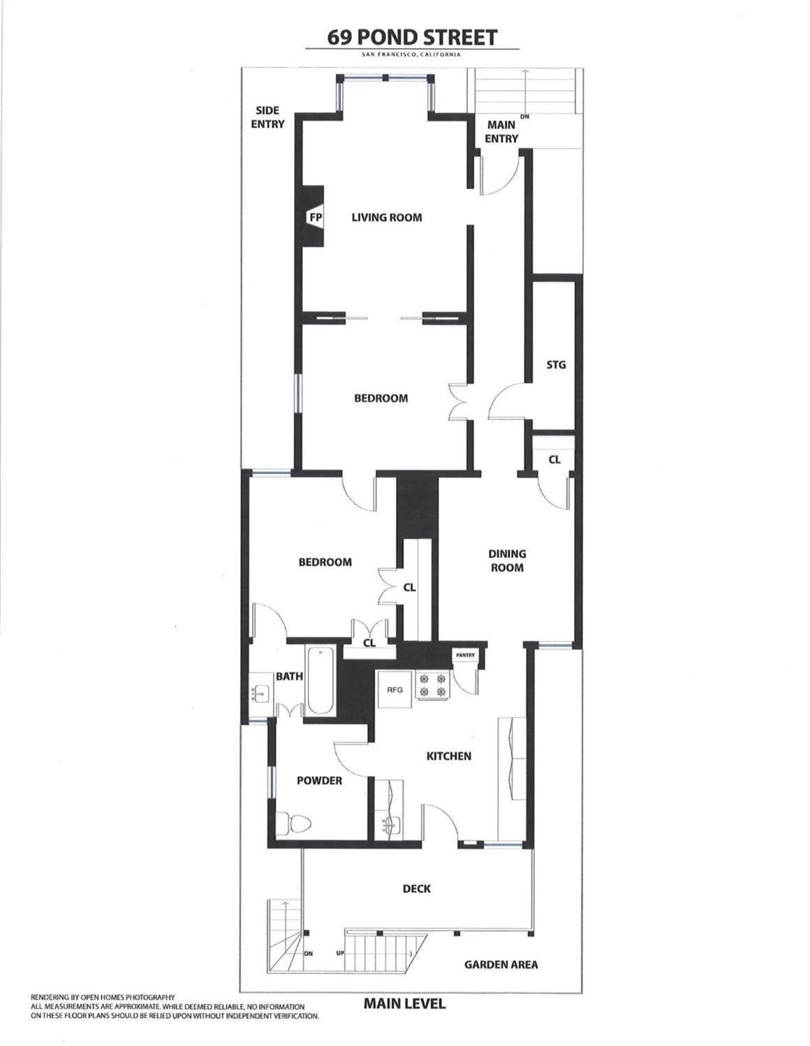 Detail Gallery Image 36 of 36 For 69 Pond St, San Francisco,  CA 94114 - 2 Beds | 1 Baths