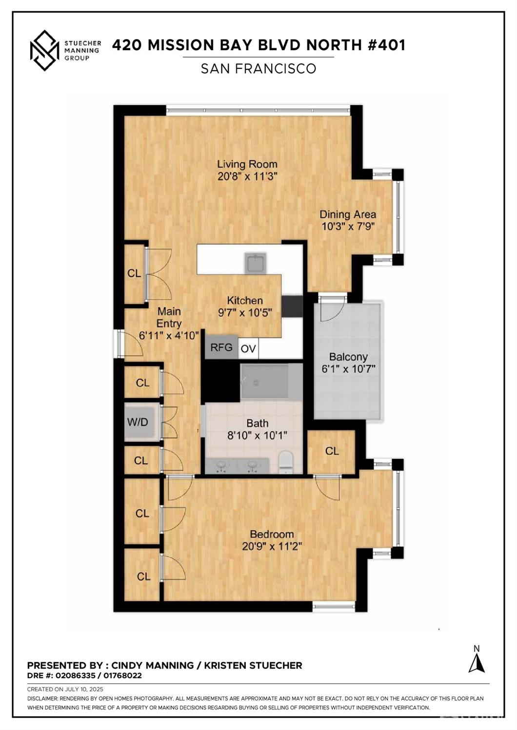 Detail Gallery Image 41 of 41 For 420 Mission Bay Blvd #401,  San Francisco,  CA 94158 - 1 Beds | 1 Baths