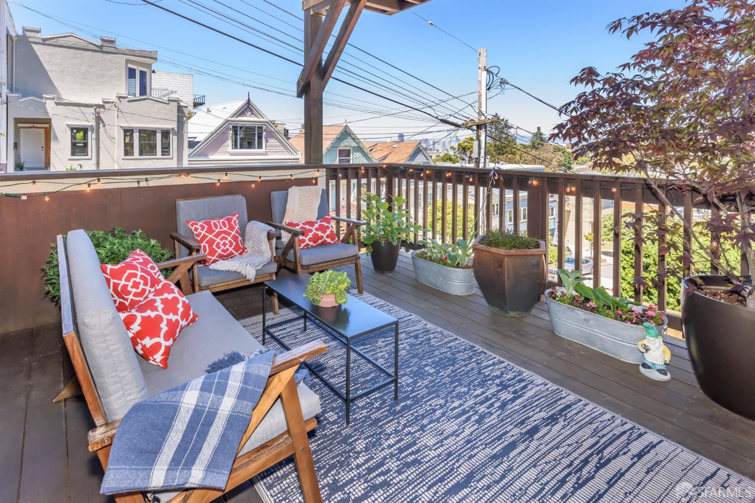 Detail Gallery Image 1 of 9 For 1 Hoffman Ave a,  San Francisco,  CA 94114 - 2 Beds | 2 Baths