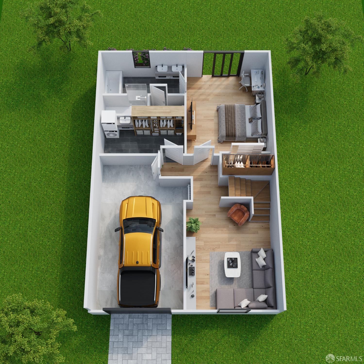Detail Gallery Image 55 of 55 For 363 Panorama Dr, San Francisco,  CA 94131 - 2 Beds | 1 Baths