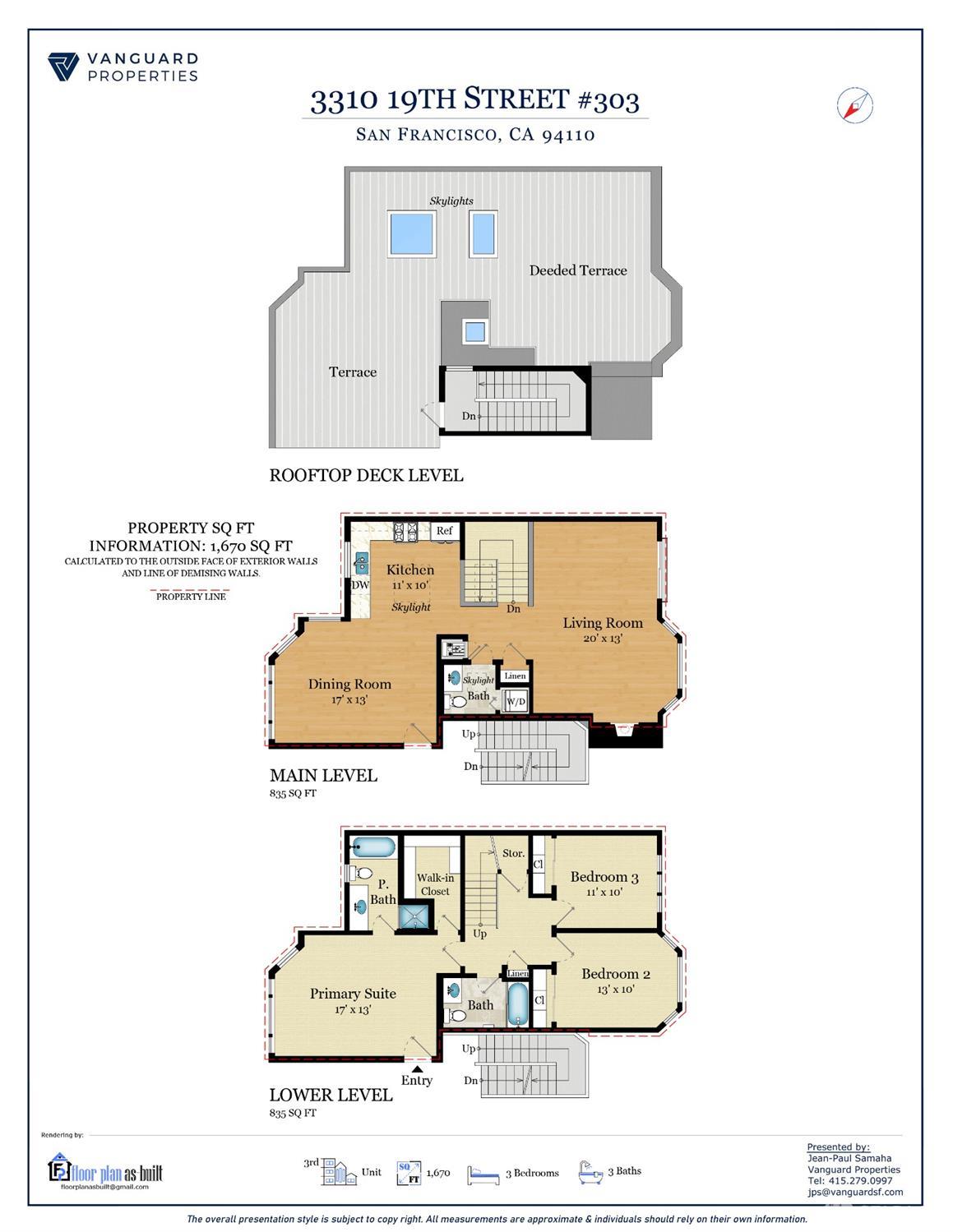 Detail Gallery Image 23 of 38 For 3310 19th St #303,  San Francisco,  CA 94110 - 3 Beds | 2/1 Baths