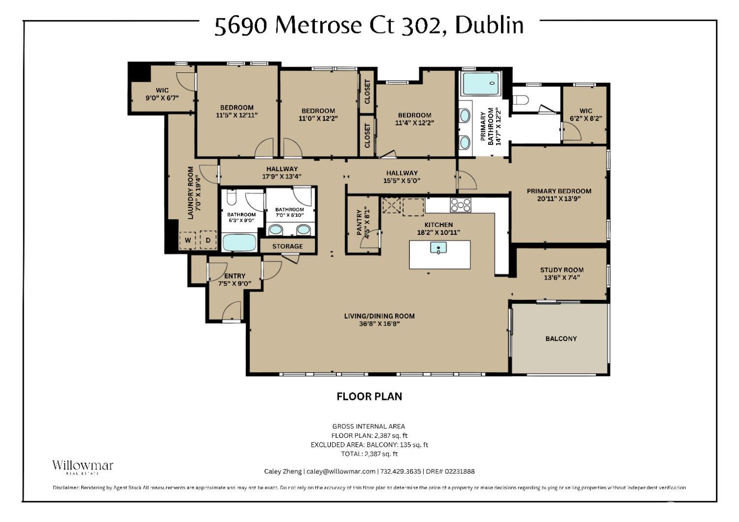 Detail Gallery Image 57 of 57 For 5690 Metrose Ct #302,  Dublin,  CA 94568 - 4 Beds | 2 Baths
