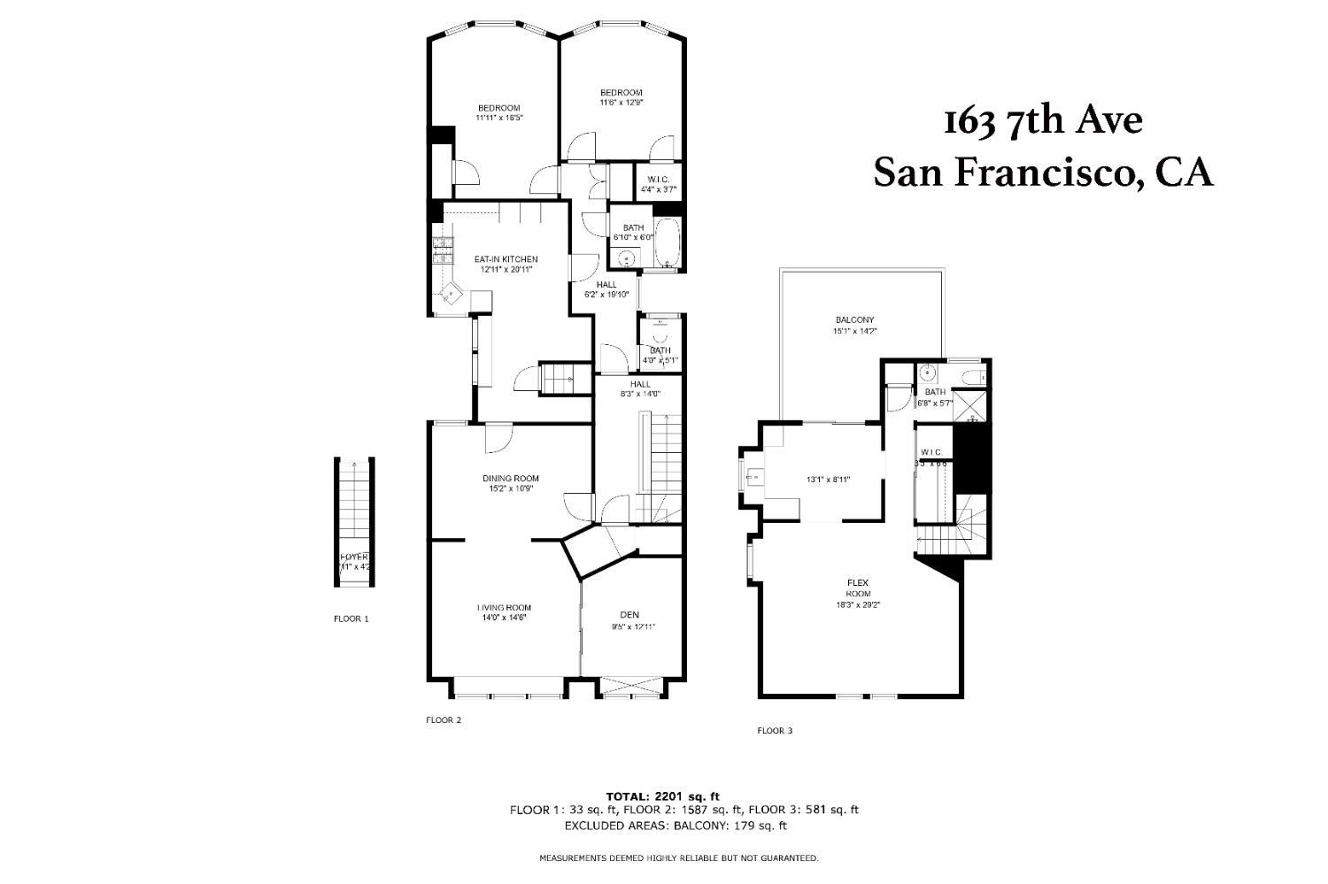 Detail Gallery Image 20 of 20 For 163 7th Ave, San Francisco,  CA 94118 - – Beds | – Baths