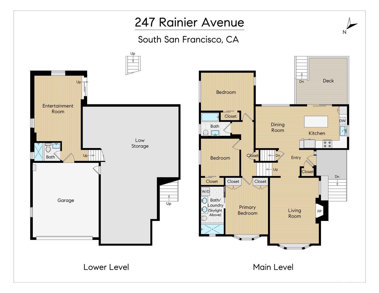 Detail Gallery Image 43 of 60 For 247 Rainier Ave, South San Francisco,  CA 94080 - 3 Beds | 3 Baths