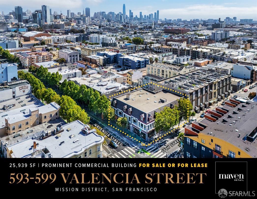 Detail Gallery Image 1 of 19 For 593 Valencia St, San Francisco,  CA 94110 - – Beds | – Baths