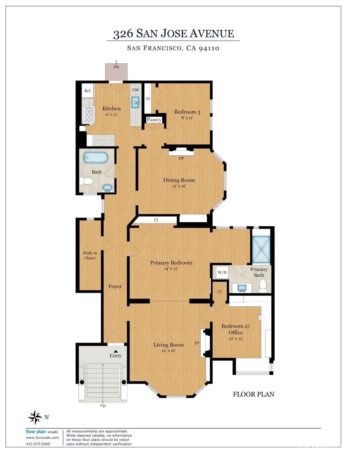 Detail Gallery Image 38 of 38 For 326 San Jose Ave, San Francisco,  CA 94110 - 3 Beds | 2 Baths
