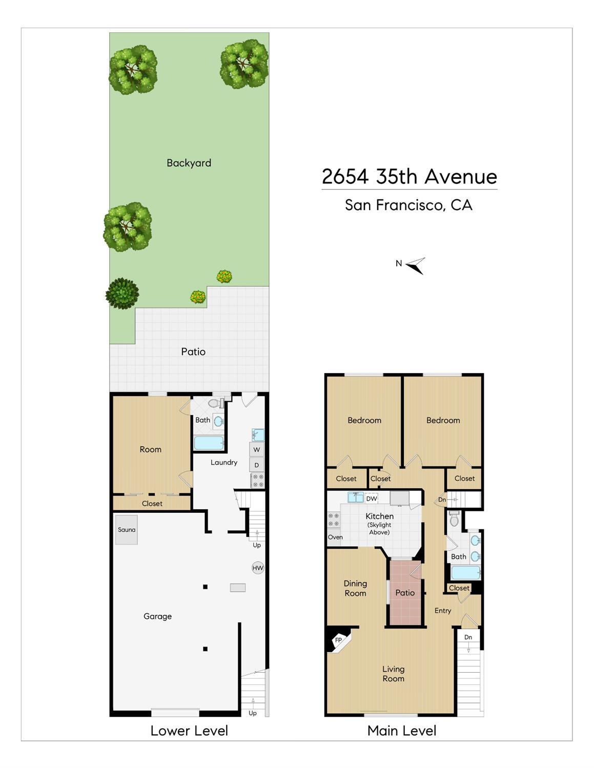 Detail Gallery Image 42 of 42 For 2654 35th Ave, San Francisco,  CA 94116 - 2 Beds | 2 Baths