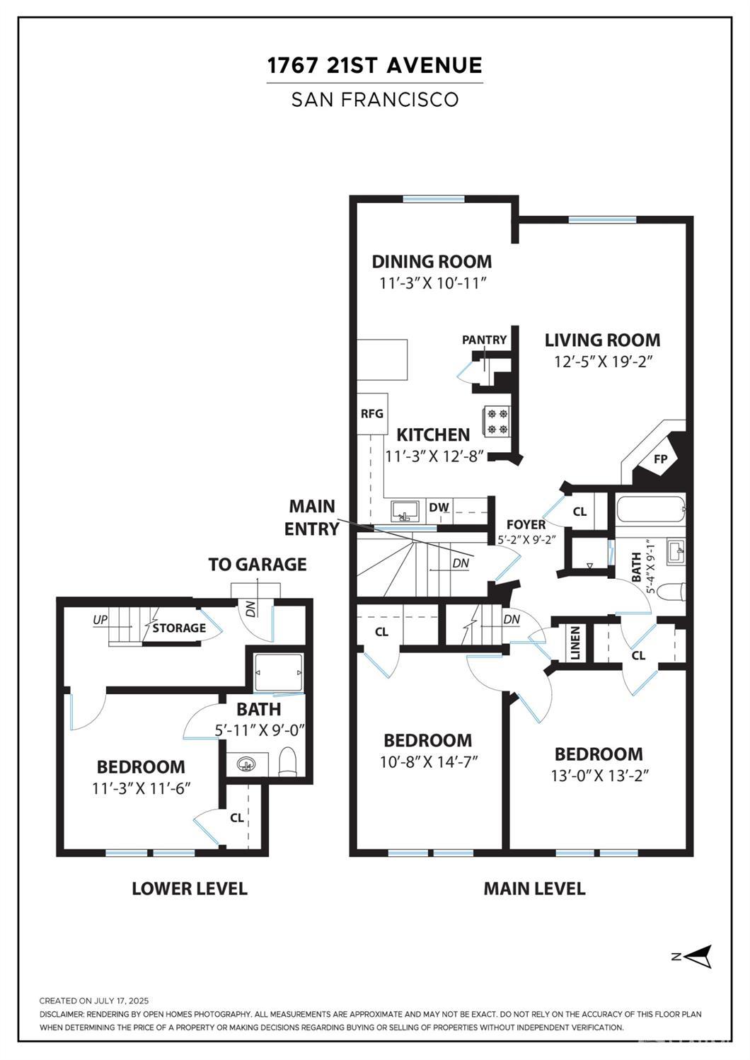 Detail Gallery Image 46 of 46 For 1767 21st Ave, San Francisco,  CA 94122 - 3 Beds | 2 Baths