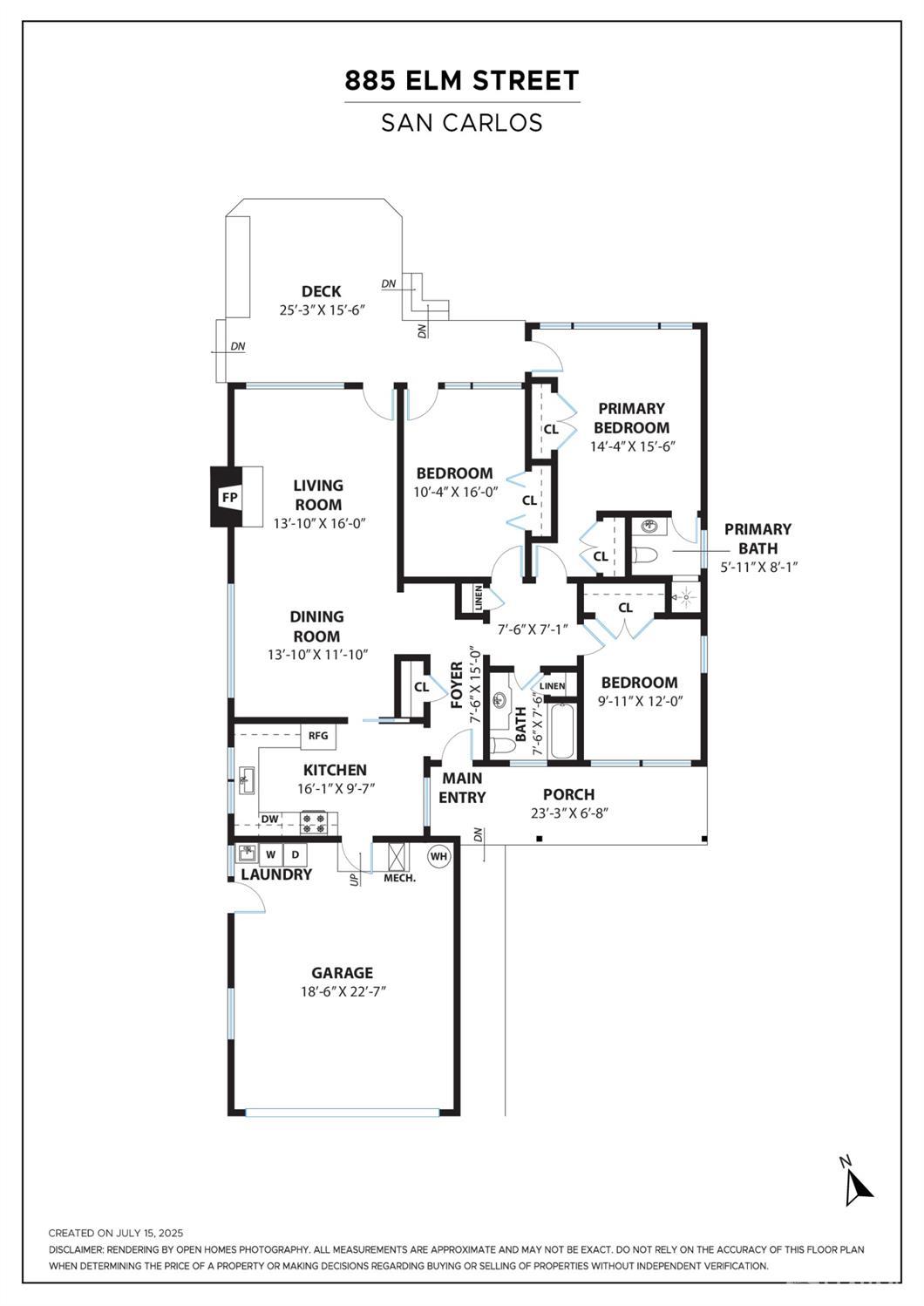 Detail Gallery Image 71 of 71 For 885 Elm St, San Carlos,  CA 94070 - 3 Beds | 2 Baths