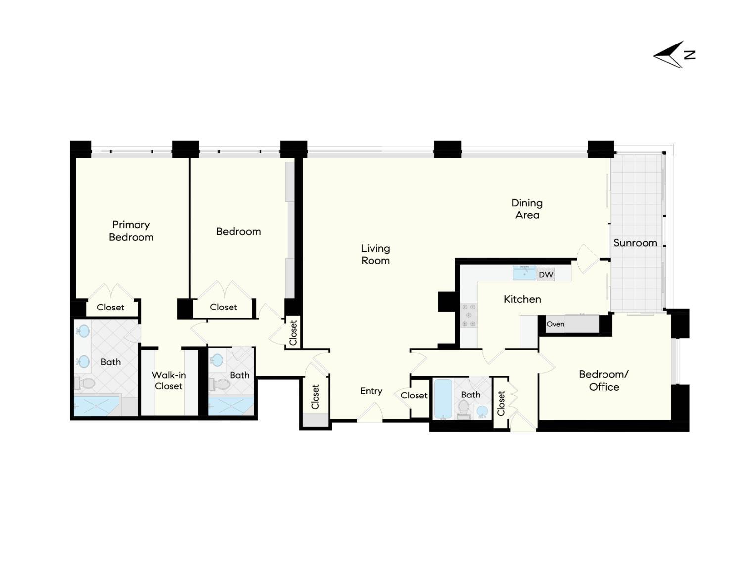 Detail Gallery Image 37 of 37 For 1200 California St 9c,  San Francisco,  CA 94109 - 3 Beds | 3 Baths