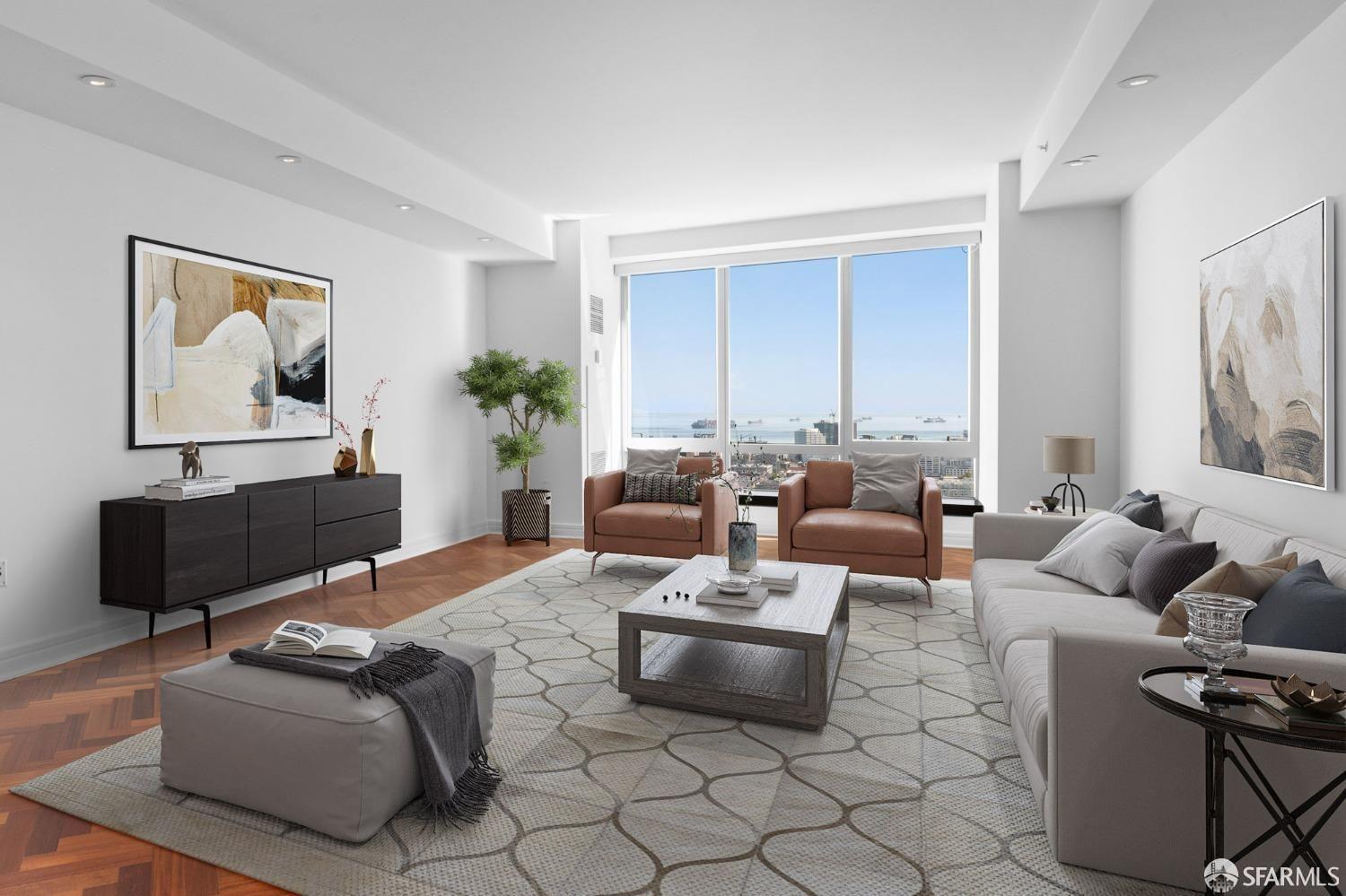Detail Gallery Image 2 of 29 For 765 Market St 33h,  San Francisco,  CA 94103 - 2 Beds | 2/1 Baths