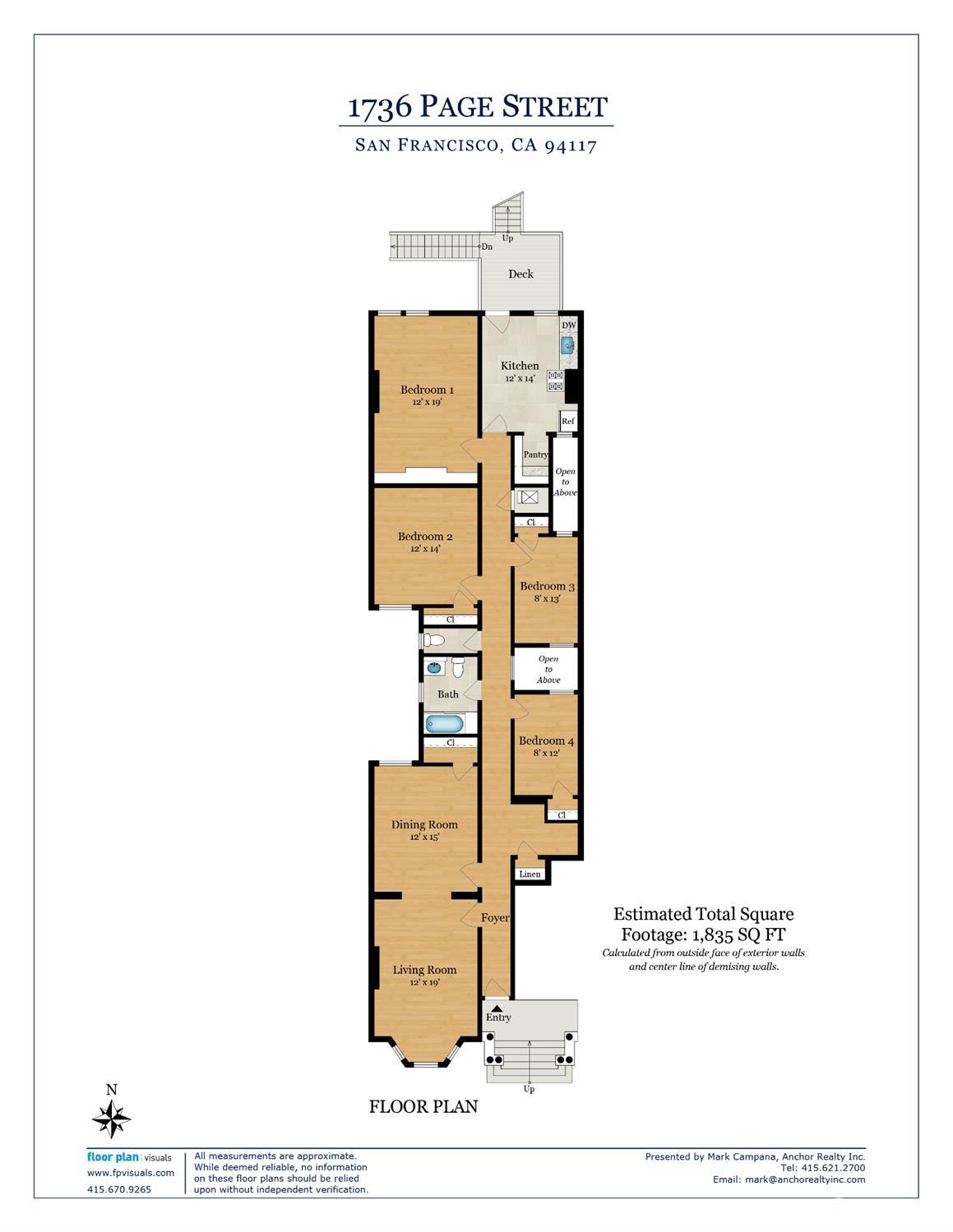 Detail Gallery Image 20 of 28 For 1732 Page St, San Francisco,  CA 94117 - – Beds | – Baths