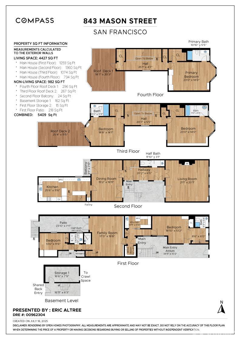 Detail Gallery Image 49 of 49 For 843 Mason St, San Francisco,  CA 94108 - 5 Beds | 4/2 Baths