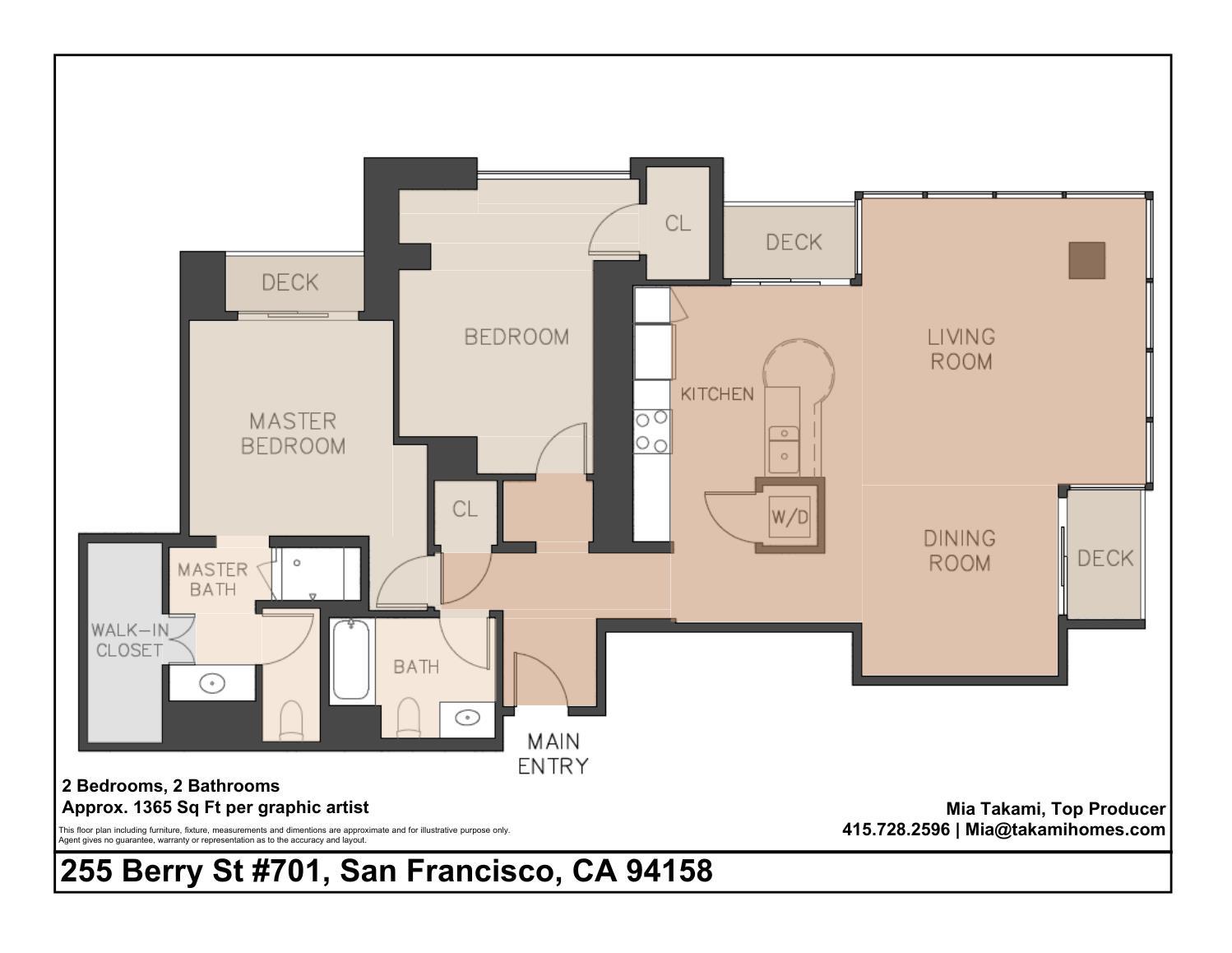 Detail Gallery Image 31 of 71 For 255 Berry St #701,  San Francisco,  CA 94158 - 2 Beds | 2 Baths