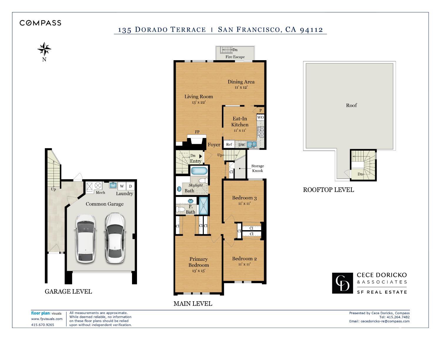 Detail Gallery Image 37 of 37 For 135 Dorado Ter, San Francisco,  CA 94112 - 3 Beds | 2 Baths
