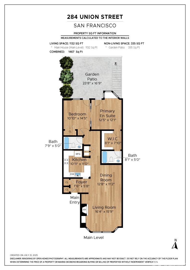 Detail Gallery Image 57 of 57 For 284 Union St, San Francisco,  CA 94133 - 2 Beds | 2 Baths