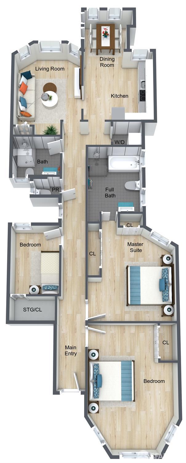 Detail Gallery Image 35 of 36 For 1207 Arguello Blvd, San Francisco,  CA 94122 - 3 Beds | 2/1 Baths