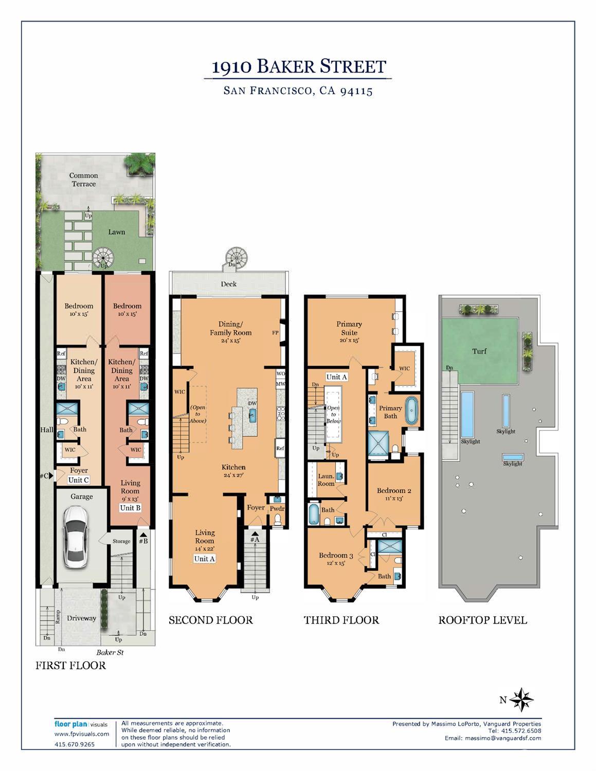 Detail Gallery Image 40 of 46 For 1910 Baker St, San Francisco,  CA 94115 - – Beds | – Baths