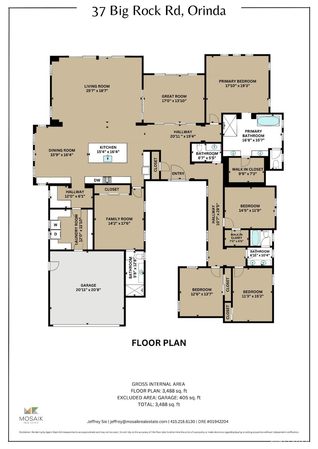 Detail Gallery Image 57 of 57 For 37 Big Rock Rd, Orinda,  CA 94563 - 5 Beds | 3/1 Baths