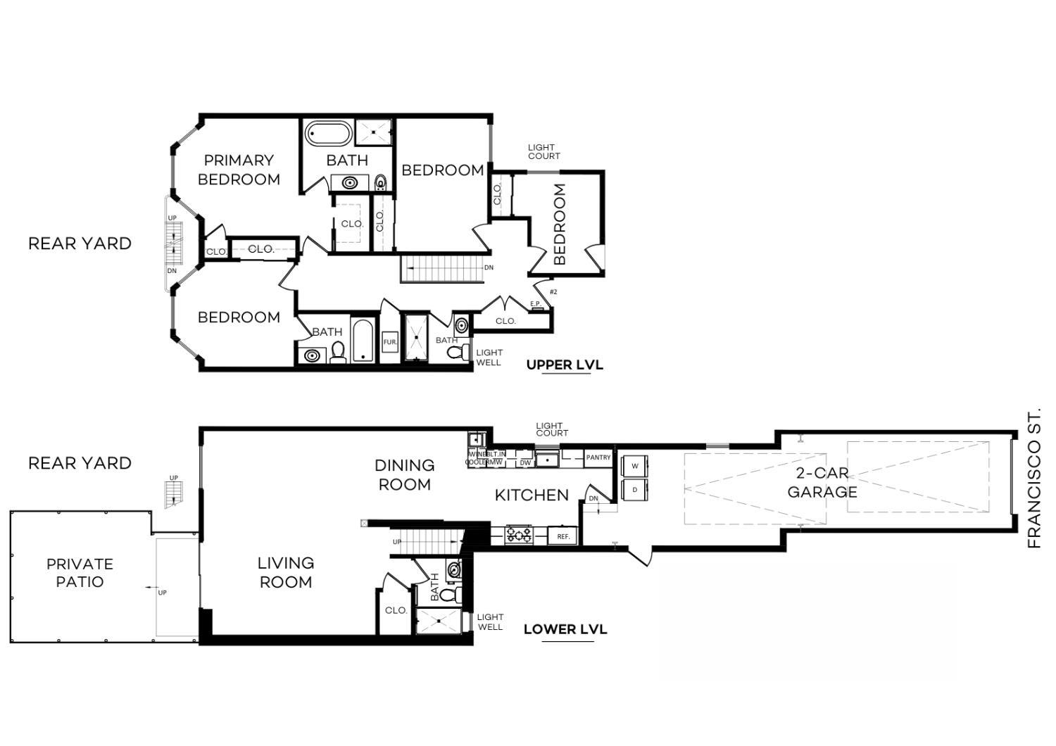 Detail Gallery Image 26 of 26 For 1234 Francisco St #2,  San Francisco,  CA 94123 - 4 Beds | 4 Baths