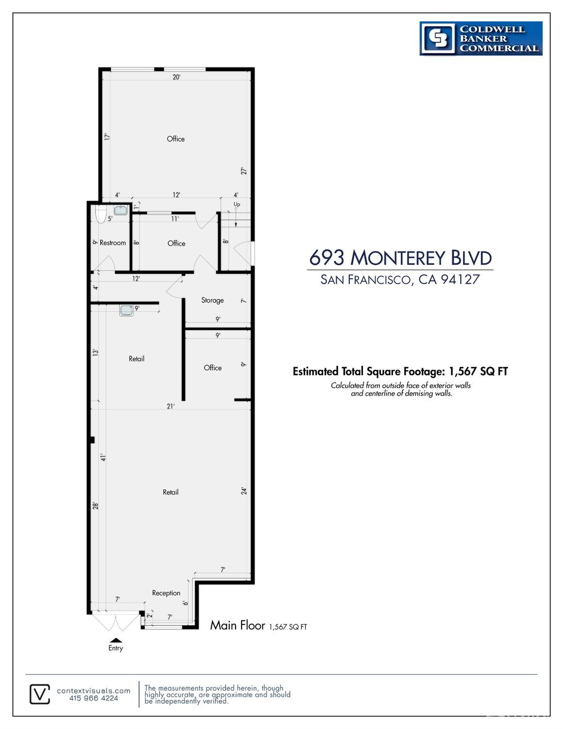 Detail Gallery Image 17 of 17 For 693 Monterey Blvd, San Francisco,  CA 94127 - – Beds | – Baths