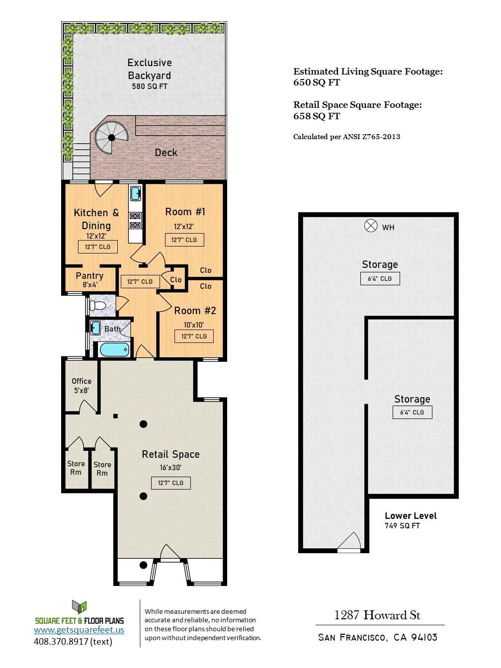 Detail Gallery Image 4 of 42 For 1287 Howard St, San Francisco,  CA 94103 - 0 Beds | 1 Baths